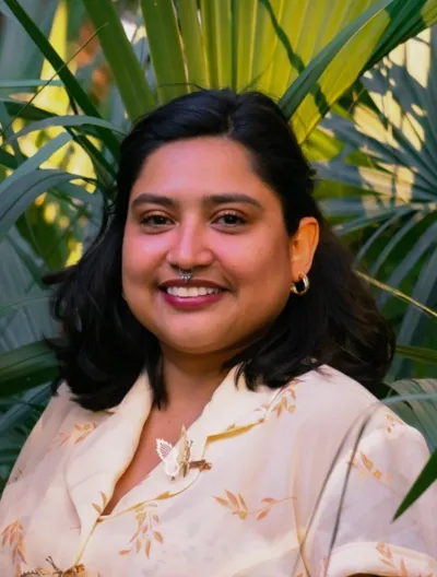 Fotografía de persona sonriente, Karla Escobar
